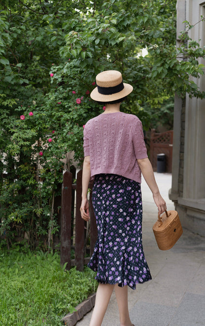 summer knit cardigan