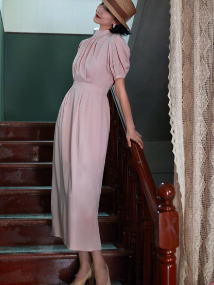 pink lady classical dress