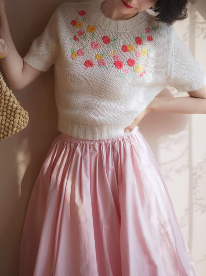 Cherry Blossom Lady Cocoon Skirt