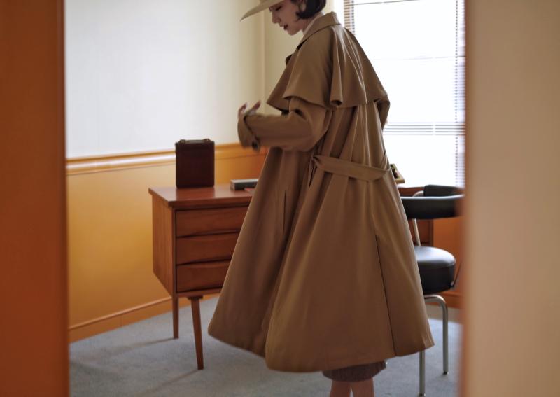 Lady Classical Trench Coat