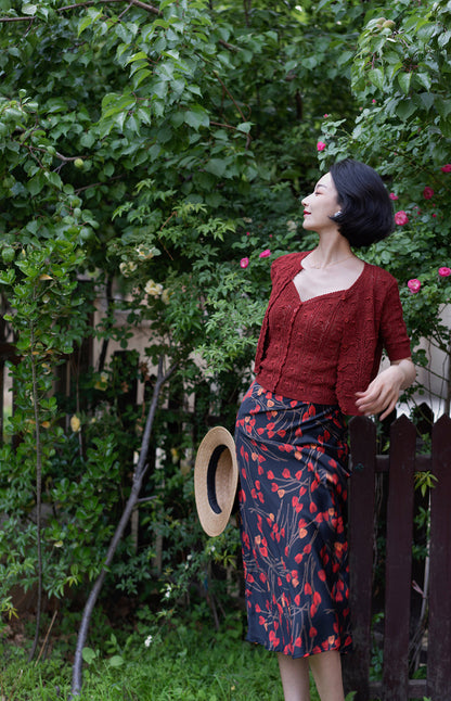 summer knit cardigan