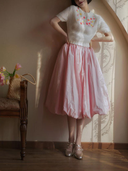 Cherry Blossom Lady Cocoon Skirt