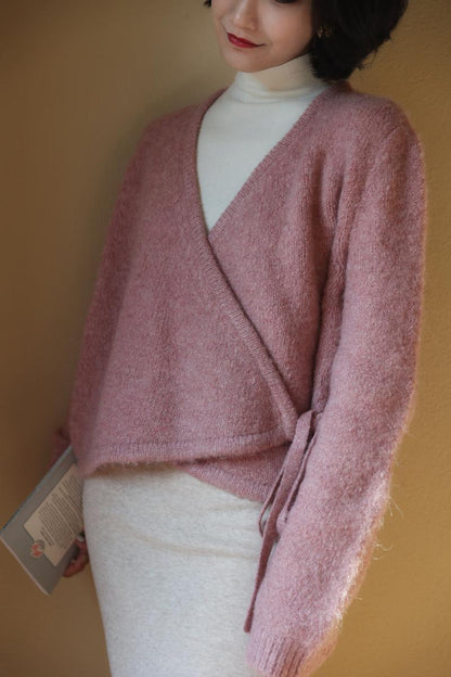 Lady Wool Knit Cardigan