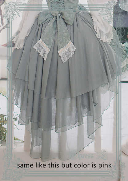 Elpress L - 3D Flower Lolita Hairband Cuff Brooch Multicolors