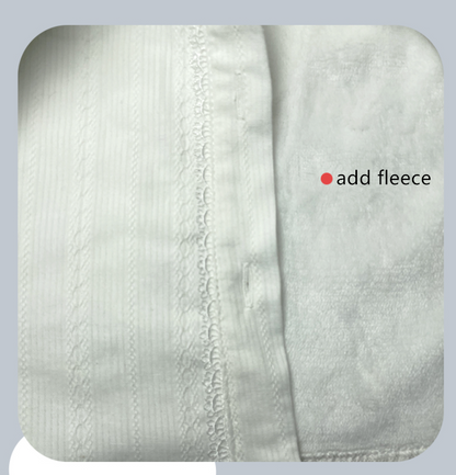 Sakurada Fawn - Plus Size Lolita Cotton Velvet Long Sleeve Blouse