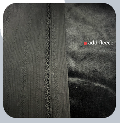 Sakurada Fawn - Plus Size Lolita Cotton Velvet Long Sleeve Blouse