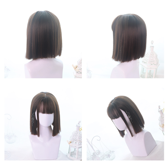 Dalao Home - Hot Sale 35cm Short Straight Lolita Wig