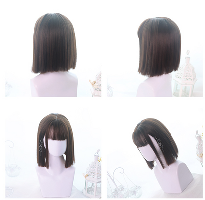 Dalao Home - Hot Sale 35cm Short Straight Lolita Wig