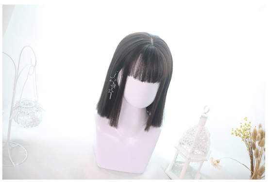 Dalao Home - Hot Sale 35cm Short Straight Lolita Wig