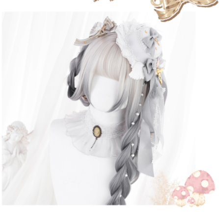 Hengji - Y2K Gradient Color Long Straight Lolita Wig