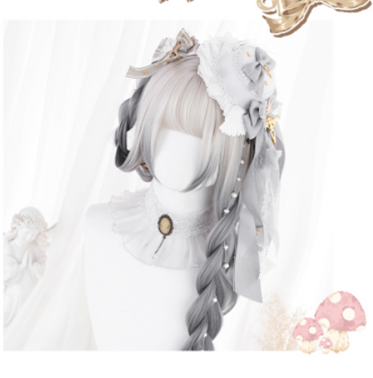 Hengji - Y2K Gradient Color Long Straight Lolita Wig